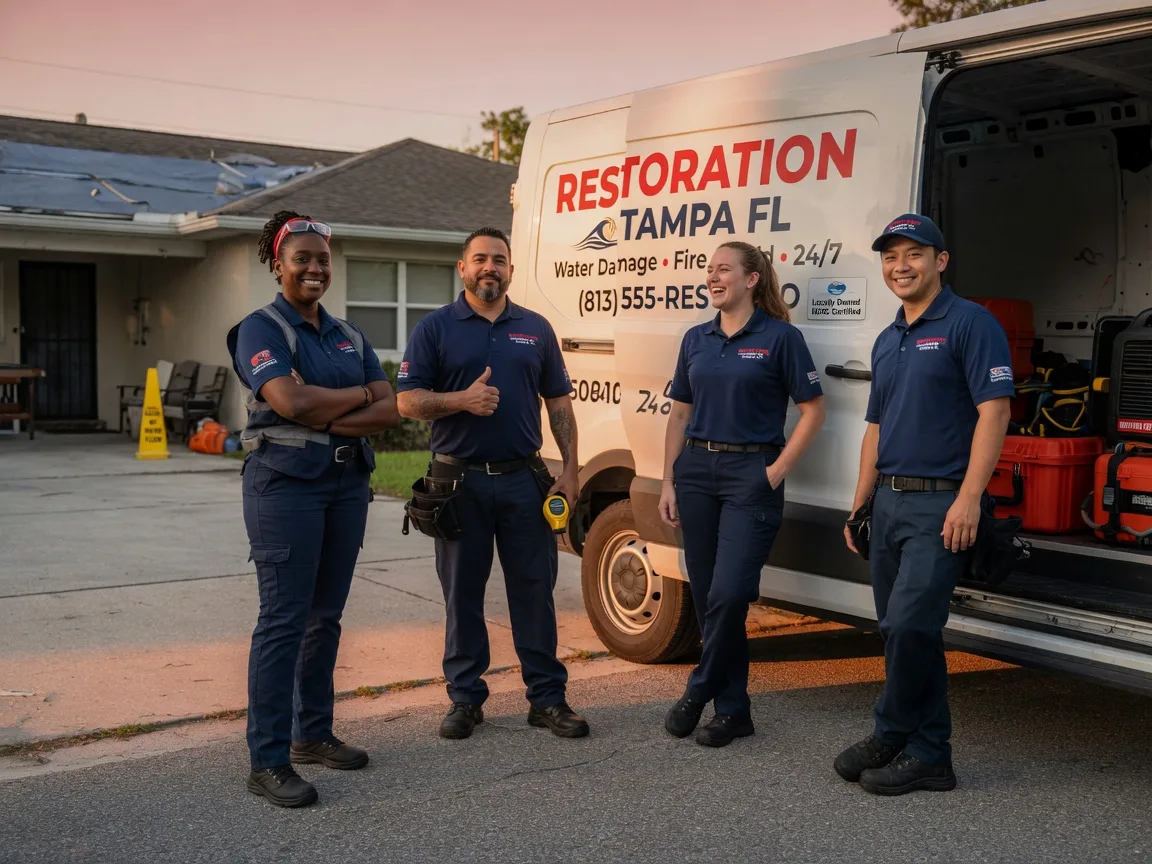 Water Damage Restoration company in North Kingsville, OH